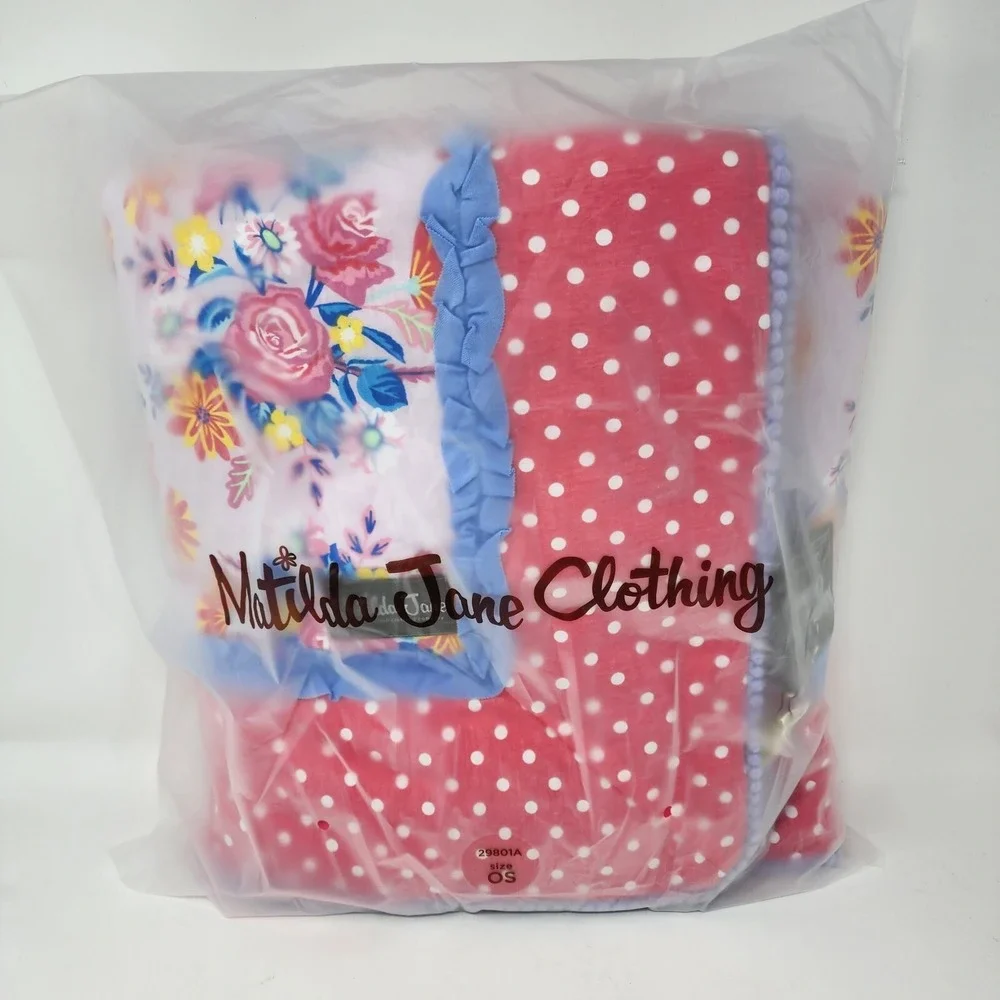 Matilda Jane Going Together Throw Floral Strawberry Blanket New In Bag